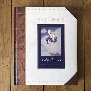 Baby Names Keepsake by Anne Geddes (Hardcover)
